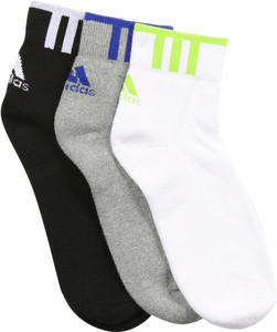 ADIDAS Men's Solid Ankle Length