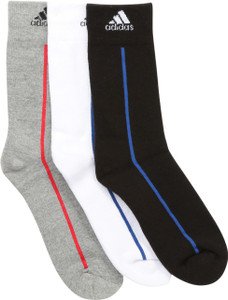 ADIDAS Men's Solid Mid-Calf/Crew