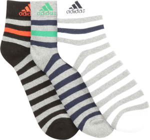ADIDAS Men's Striped Ankle Length