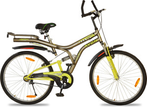 AVON NeoWave Dual Suspension 26 T Mountain Cycle Price in India Buy AVON NeoWave Dual Suspension 26 T Mountain Cycle online at Flipkart