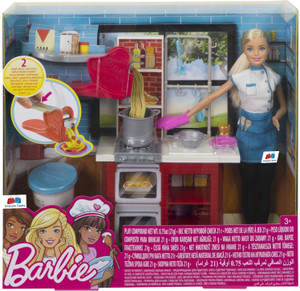 Barbie spaghetti chef top