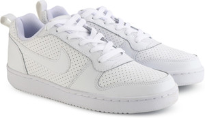 NIKE Court Borough Low Sneakers For Men Buy WHITE WHITE WHITE