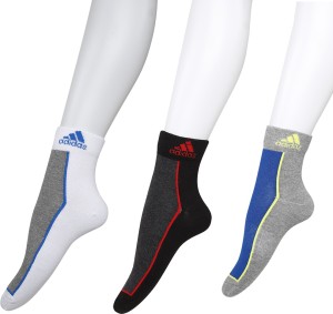 ADIDAS Men's Solid Ankle Length