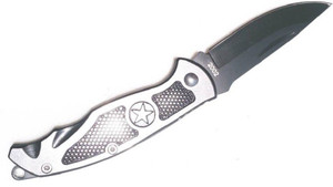 ENERZY Pocket Foldable Camping Hiking Survival Tool Campers Knife