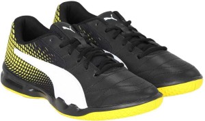 puma veloz indoor ng badminton shoes for men(black)