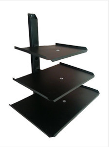 Smart Shelter Triple Deck Set Top Box / DVD / Playstation / Stabilizer Wall Mount 43 Shelf Bracket