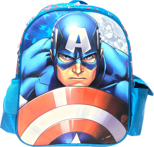 Marvel Captain America Blue EVA 14 inch School Bag