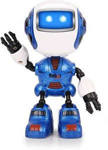 HALOFUN Mini Robots For Kids New Intelligent Alloy Robot Toys