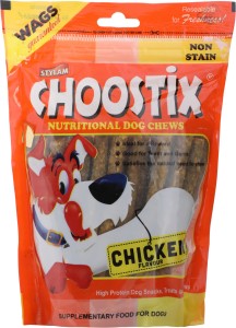 choostix nutritional stix chicken dog chew(450 g, pack of 1)