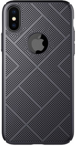 Nillkin Back Cover for Nillkin Heat Dissipation Hard PC Matte Air Case Back Cover for Apple iPhone X (BLACK)