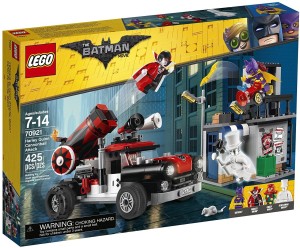 Lego Batman Movie Harley Quinn Cannonball Attack 70921 Building Kit (425 Piece)