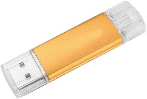 Eshop Ultra Dual On The Go USB Flash Drive 8 GB OTG Drive(Gold, Type A to Micro USB)