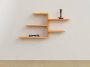 MartCrown designer wall shelf and racks shelf Wooden Wall Shelf