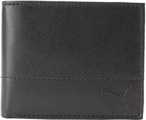 Puma Men Black Canvas Wallet