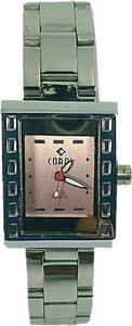 CORAL LADIES STEEL CASE STEEL METAL STRAP WATCH Watch - For Women