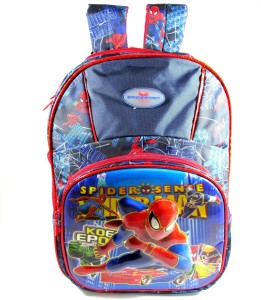 Ehuntz Spiderman 5D embossed school Bag (9 to 17 years) EH789 Waterproof School Bag