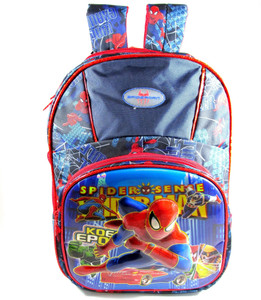 Ehuntz Spiderman 5D embossed school Bag (9 to 17 years) EH789 Waterproof School Bag