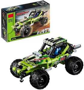 Wishkey Desert Racer Pullback Technic Car 148 Pcs Building Block Set