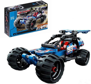 Wishkey Off-Roader Racer Pullback Technic Car 160 Pcs Building Block Set