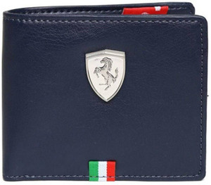 Puma Men Blue Artificial Leather Wallet