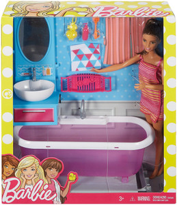 Barbie hotsell bathroom accessories