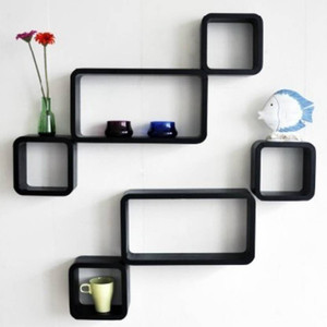 MartCrown wood decor wall shelf Wooden Wall Shelf