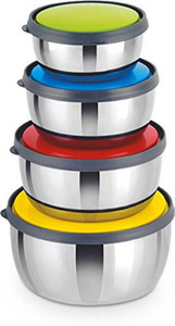 Shrih SHF-1982 - 250 ml, 350 ml, 950 ml, 650 ml Steel Utility Box