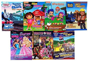 Sticker Book Bubble Guppies Bob The Builder Barbie Dora S Price