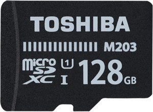 Toshiba M203 128 GB MicroSD Card Class 10 100 MB/s Memory Card