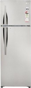 LG 308 L Frost Free Double Door 2 Star (2020) Refrigerator(Shiny Steel, GL-C322RPZU)
