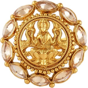 Temple Finger Rings Latest Antique Gold Plated Traditional Jewellery  Collections F20994