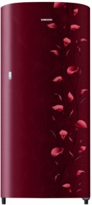 Samsung 192 L Direct Cool Single Door 2 Star (2019) Refrigerator(TENDER LILY RED, RR19N1112RZ-HL/RR19N2112RZ-NL)