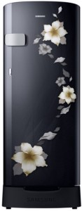 Samsung 192 L Direct Cool Single Door 2 Star (2019) Refrigerator(Star Flower Black, RR19N1Z22B2-HL/RR19N2Z22B2-NL)
