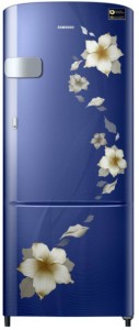 Samsung 212 L Direct Cool Single Door 3 Star (2019) Refrigerator(Star Flower Blue, RR22N3Y2ZU2-HL/RR22M2Y2ZU2-NL)