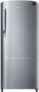 Samsung 192 L Direct Cool Single Door 4 Star (2019) Refrigerator(Elegant Inox, RR20N172YS8-HL/RR20N272YS8-NL)