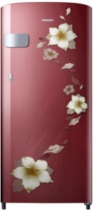 Samsung 192 L Direct Cool Single Door 2 Star (2019) Refrigerator(Star Flower Red, RR19N1Y12R2-HL/RR19N2Y12R2-NL)