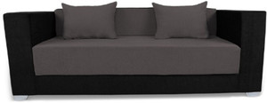 Adorn India Almond Double Solid Wood Sofa Bed