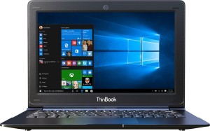 RDP ThinBook Atom Quad Core 8th Gen - (2 GB/32 GB EMMC Storage/Windows 10) 1130 Laptop(11.6 inch, Black)