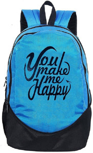 Blue Tree Hero Polyester 32L Sky & Navy Blue Casual Backpack 30 L Backpack