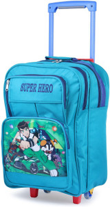 bag bazar Bags Bazar Polyster Cyan Softsided Bag Waterproof Trolley