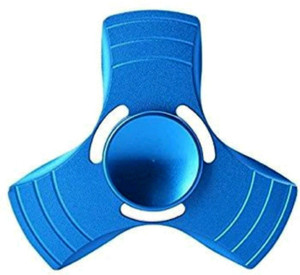Blue metal sale fidget spinner