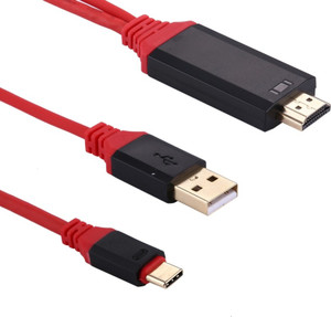 Microware 2M Type C to UHD Cable USB3.1 HDMI Adapter Support 4K 1080P HD AV HDTV Cable For Macbook HDMI Cable