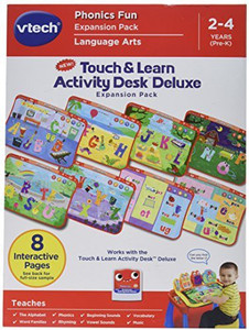 Generic Vtech Touch And Learn Activity Desk Deluxe Expansion Pack Phonics Fun Deluxe Phonics Fun Price in India Buy Generic Vtech Touch And Learn Activity Desk Deluxe Expansion Pack Phonics Fun Deluxe...