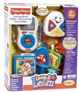 Fisher price laugh store and learn keys