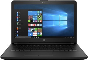 HP Notebook Celeron Dual Core - (4 GB/500 GB HDD/Windows 10) 14Q-BU007TU Laptop(14 inch, Jet Black)