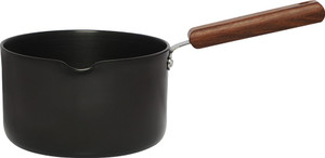 Wonderchef Ebony Hard Anodized Sauce Pan 16cm Pan 16cm cm diameter