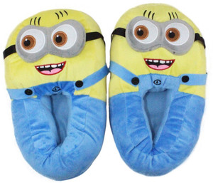 Boys minion slippers discount