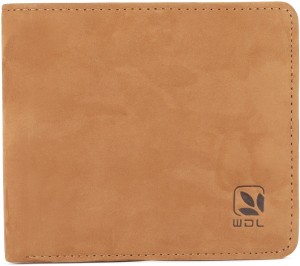 WOODLAND Men Brown Genuine Leather Wallet Rust Price in India