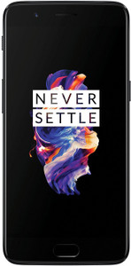 One Plus 5 (Black, 128 GB)