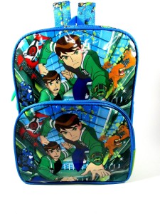 Ehuntz Ben10 school Bag (Pre Nursery, Nursery & 1st class) (EH818) Waterproof School Bag